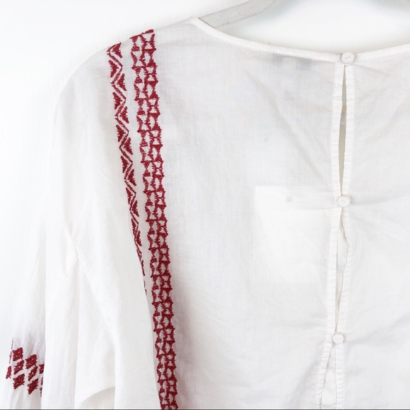 NEW JOIE | Isandro Embroidered Balloon Sleeves A34 - Picture 14 of 16